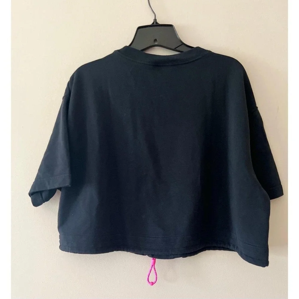 Nike Women's Icon Clash cropped Shirt Black 1X